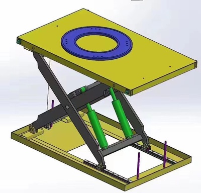 剪叉式升降平台