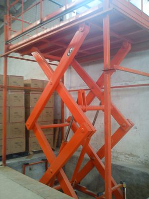 固定剪叉式液压升降平台